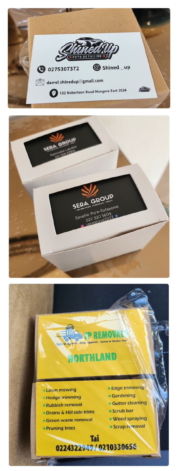 Business cards